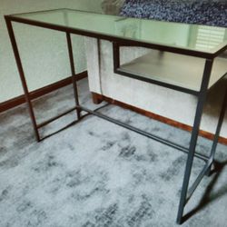 FREE Ikea Vittsjö Glass Desk Table 
