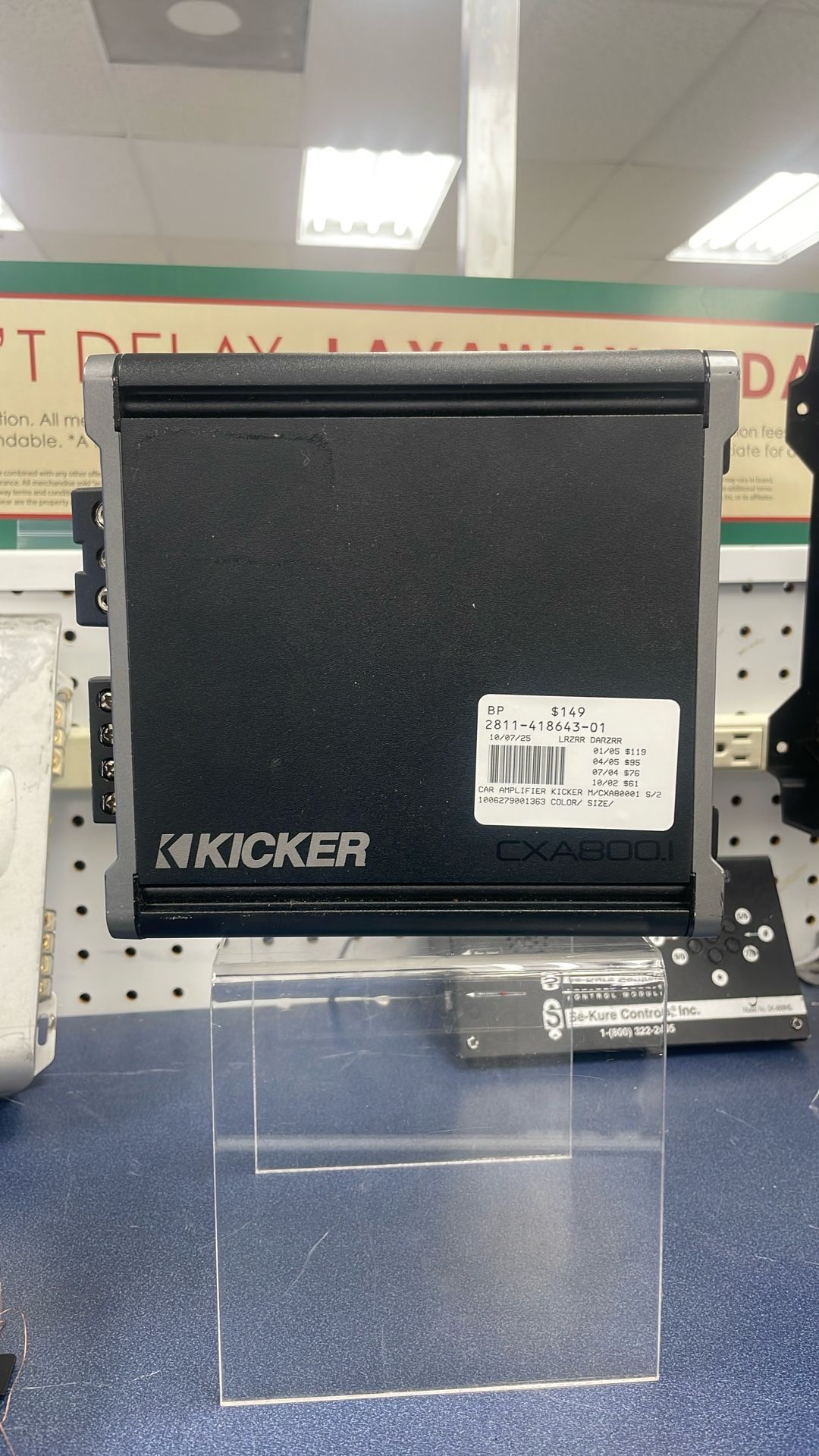 Car Amplifier Kicker