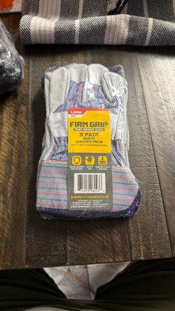 Firm Grip 3 Pack Tough Gloves NEW!!