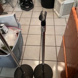 2 Microphone  Stands 