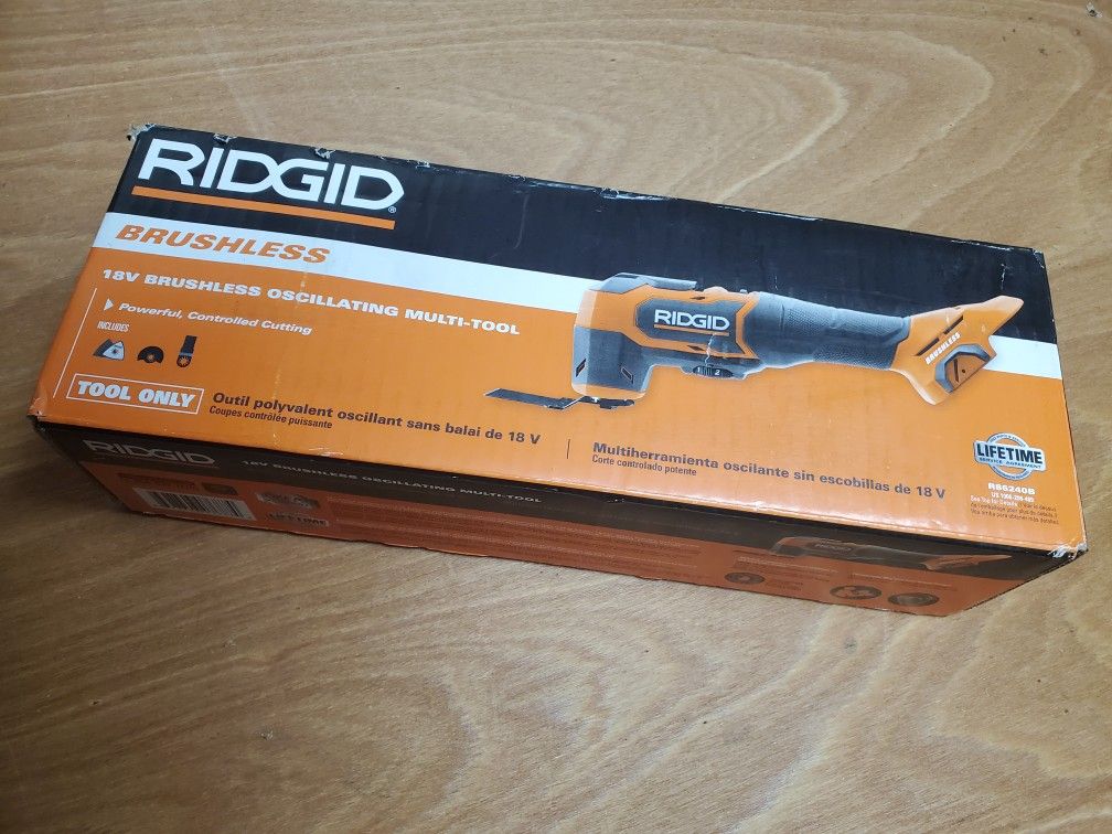 Ridgid Multitool 18v