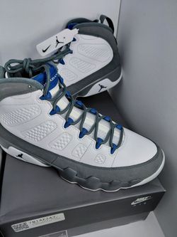 Jordan 9 Retro French Blue Flint Grey. Mens Size 11. Women's Size 12.5 Brand New. With Box