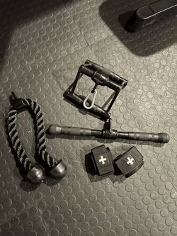 GYM ATTACHMENTS + WRIST WRAPS!!!
