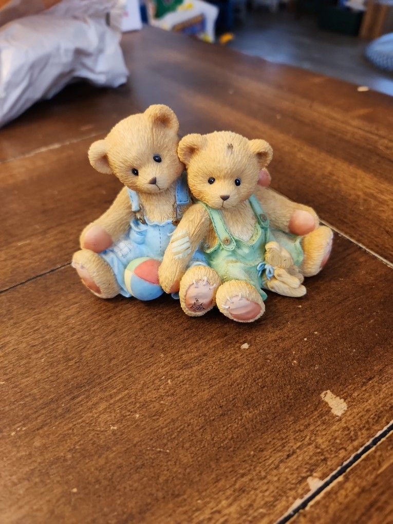 Cherished Teddies Travis And Tucker