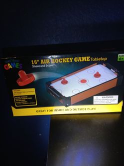 Desktop airhockey game