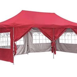 New Red Canopy Tent 