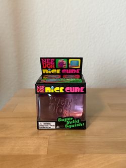 Needoh Purple Nice Cube - Authentic