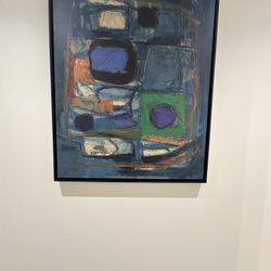 Night Life Framed canvas -James Kerr 