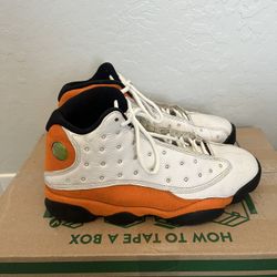Jordan 13 Starfish Used Size 10.5