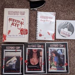 Sleepaway Camp: Survival Kit (DVD, 2002, 4-Disc Box Set) Complete w/ Bonus Disc