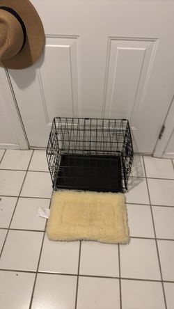 Small Dog Crate for small dog or puppy 18”L 12”W 14”H