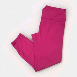 ​Fabletics PowerHold Leggings Medium - Womens 7/8 High Waist Bright Pink