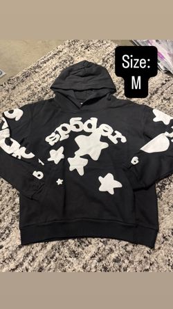 Black and white spider hoodie