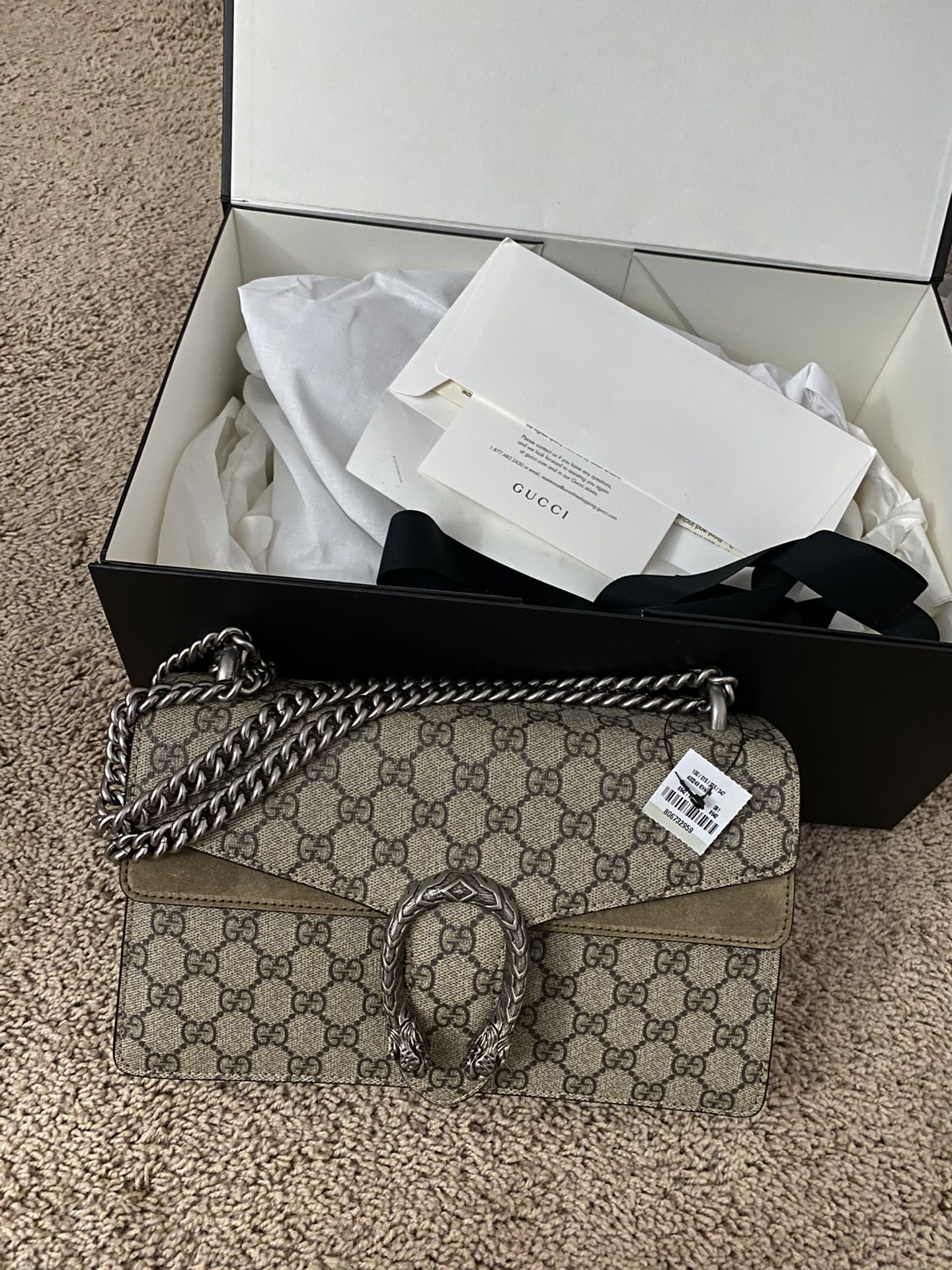 Gucci Dionysus small GG shoulder bag Brand New