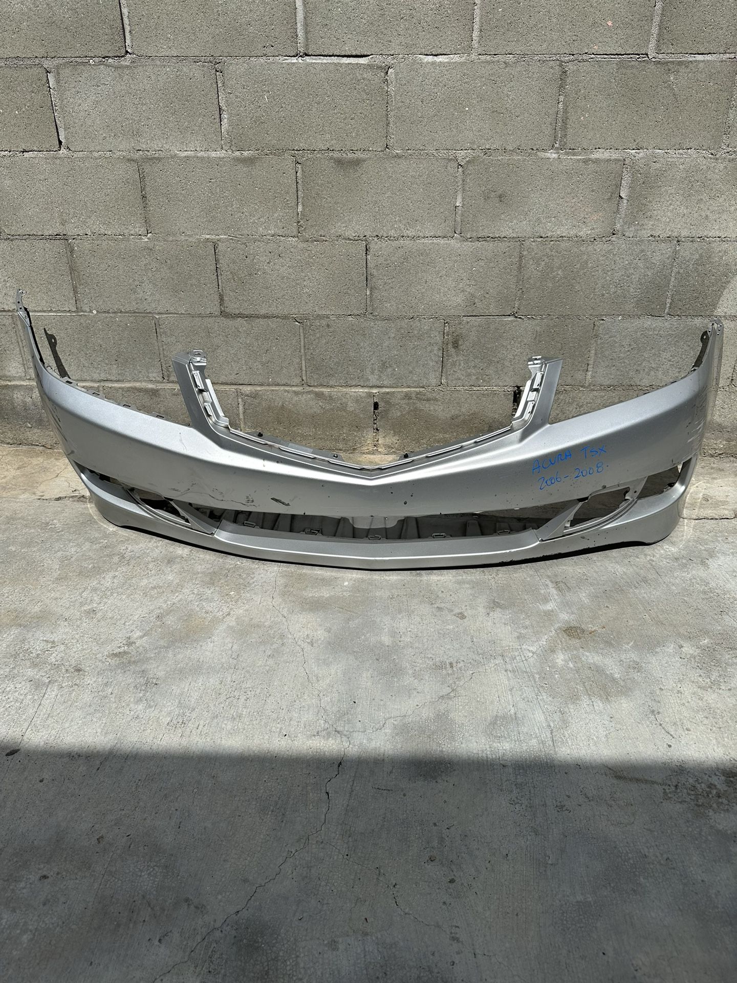06-08 Acura Tsx Front Bumper OEM