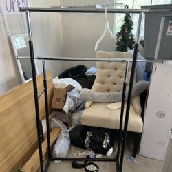 Two Rod Closet/ Garment Rack