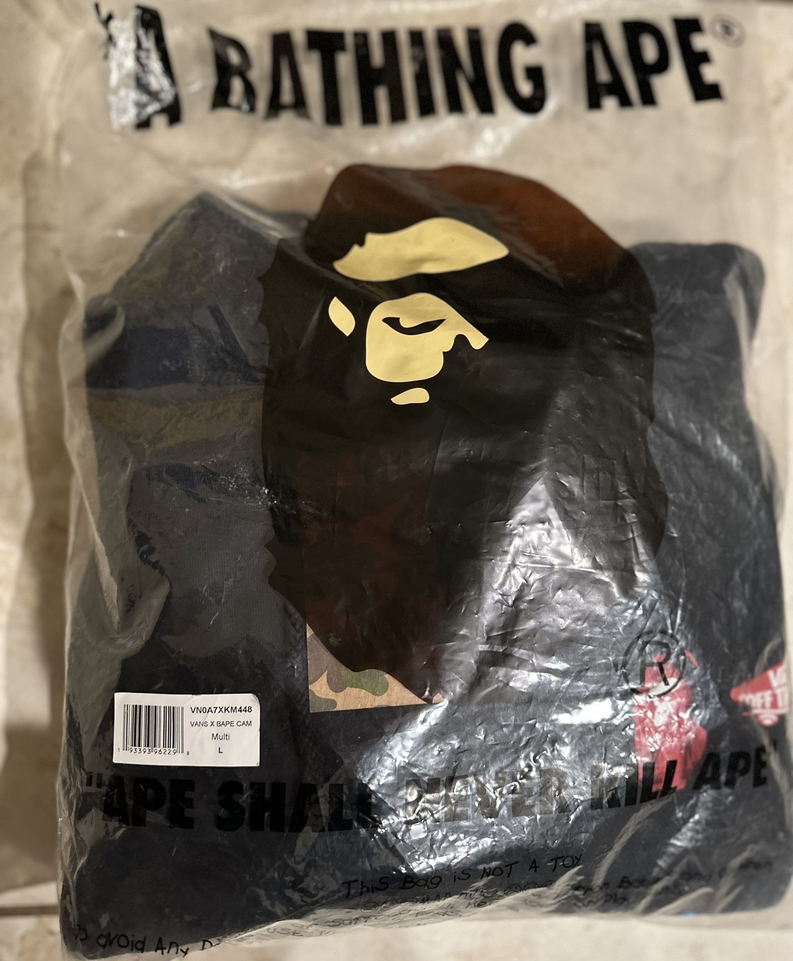 Bape X Vans Hoodie 