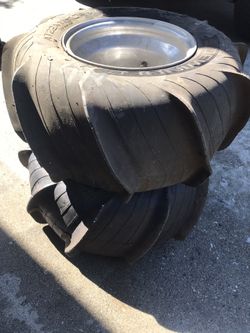 Quad sand tires
