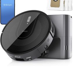 Robot Vacuum Powerful Suction: Robot Vacuum Cleaner with Self-Empty Base Storing up to 85 Days of Dust - Wi-Fi/App/Alexa Control - Robotic Vacuum Idea