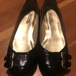 Michael Kors Black Patent Flats Women’s Size 7
