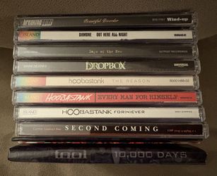 90’s/2000’s Rock CD Collection Hoobastank, Days of the New, Tool- lot of 9
