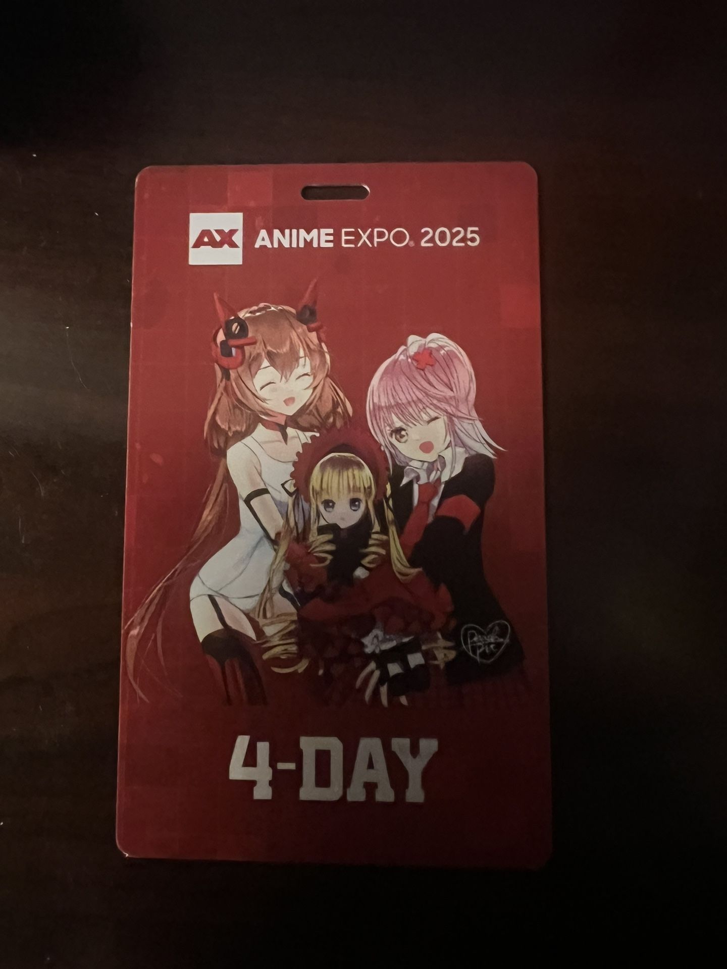 Anime Expo Badge (SUNDAY/ DAY 4 ONLY)