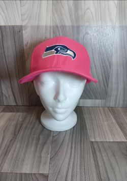 Seahawks Pink Breast Cancer Awareness Child's Hat Adjustable Snapback 
