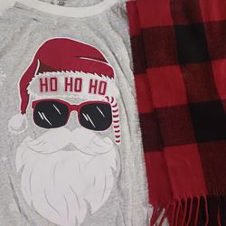 Santa Pj Shirt Adult