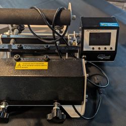 Price Reduced - Heat Press Nation 3-1 cup press with sublimation blanks