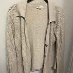 Vila Milano Womens Brown Button Up Blouse Large