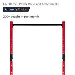 Cap Barbell Power Rack And Attachments 