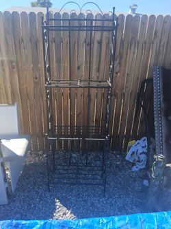 Black Metal Rack