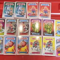 Garbage Pail Kids Cards All Pairs lot 20 Stickers Total Topps GPK