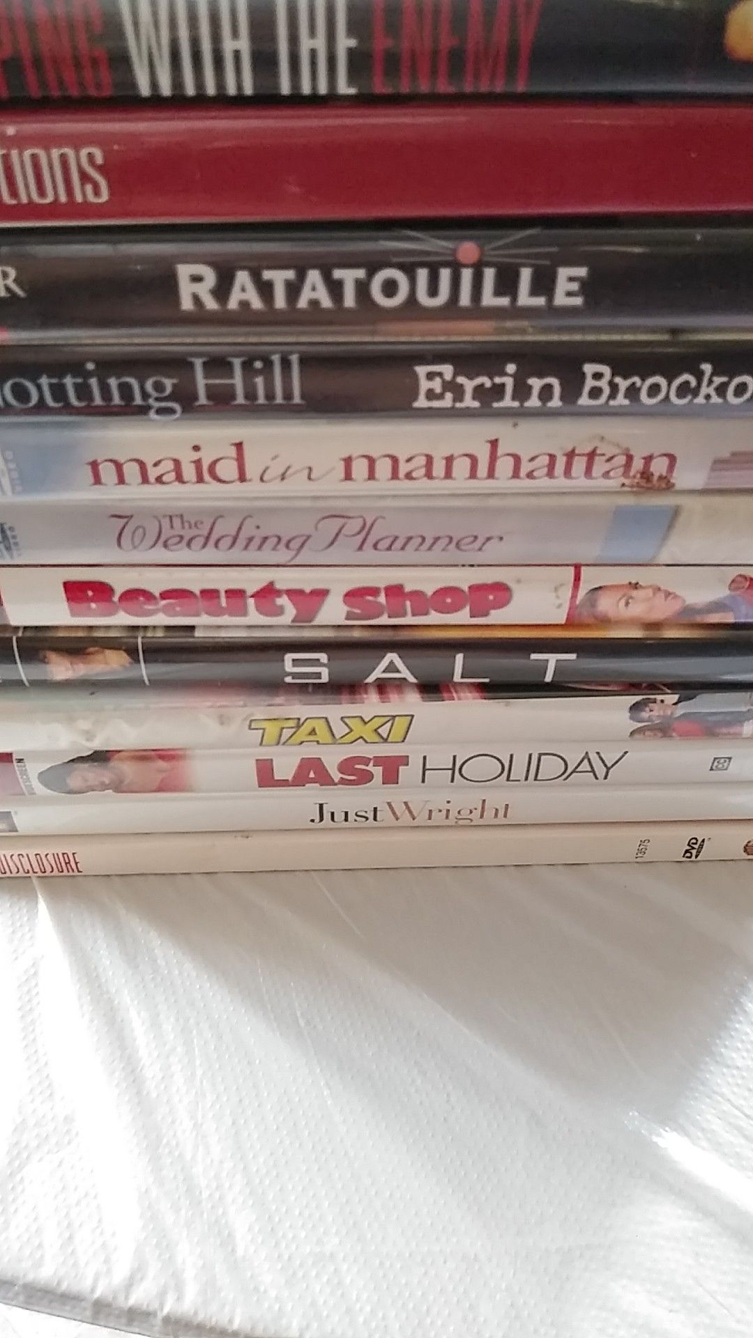 DVD romantic comedies