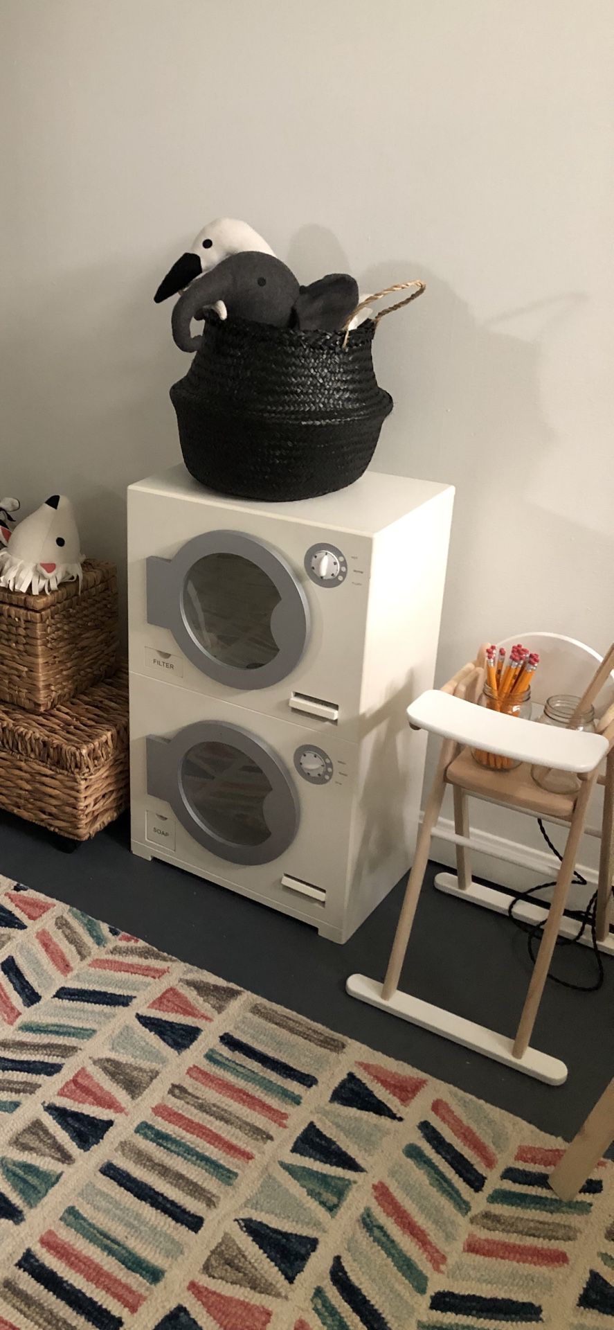Pottery Barn play washer and dryer 