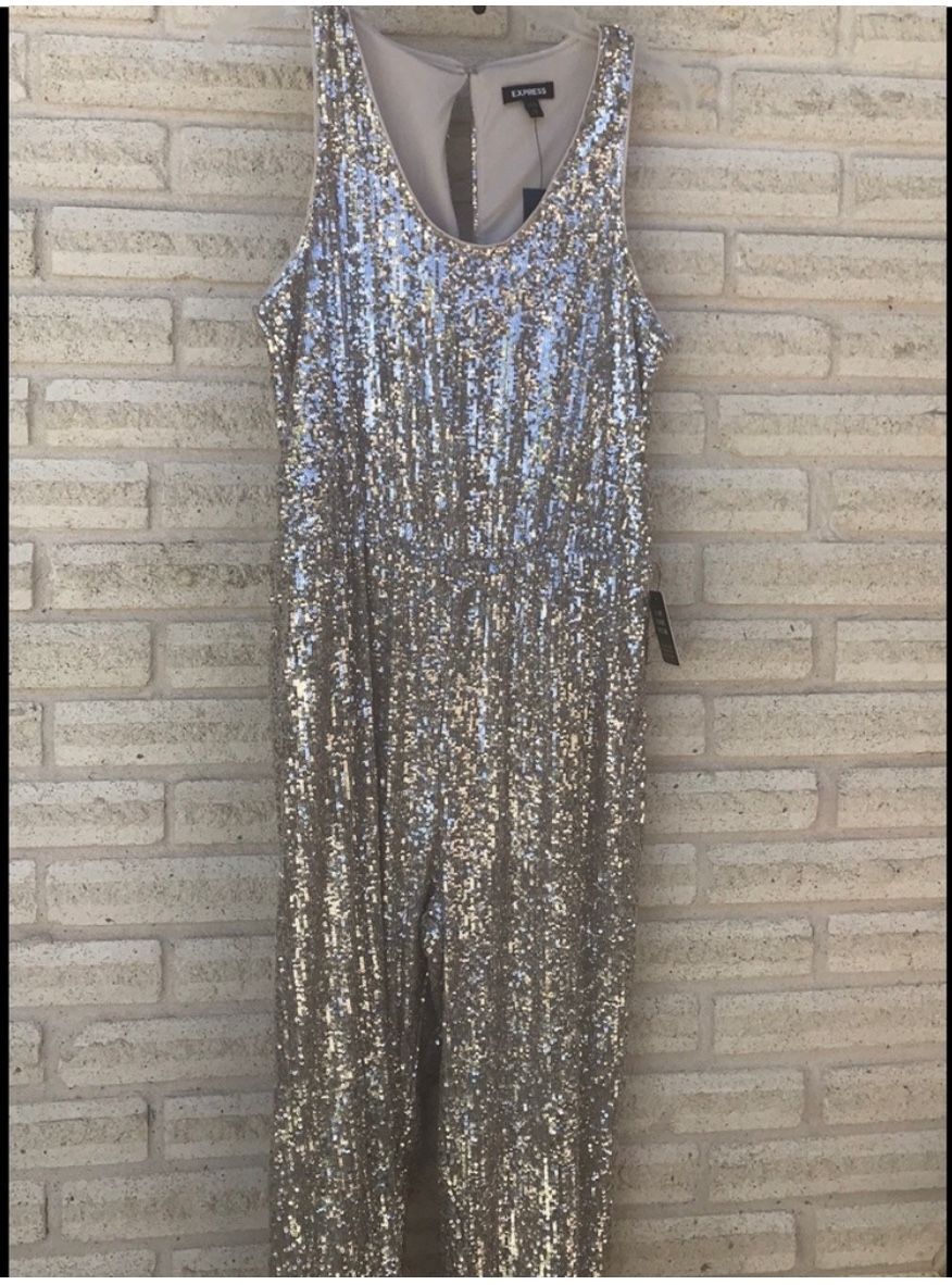 Express sequin romper