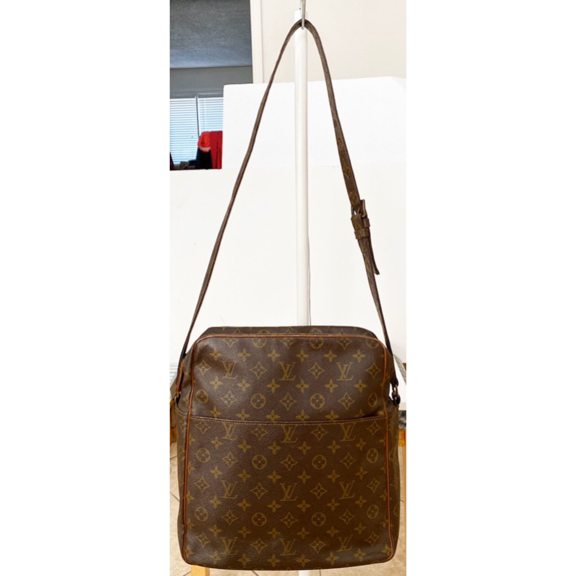 Authentic Louis Vuitton Monogram Marceau Crossbody Shoulder Bag