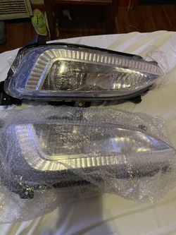 L/R head lights for Hyundai Santa Fe 2013 / 2016