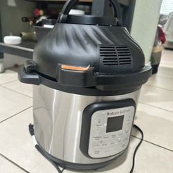 Instant Pot 8 qt 11-in-1 Air Fryer Duo Crisp + Electric Pressure