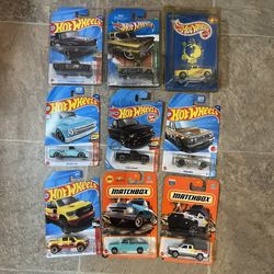 Hot Wheels & Matchbox Trucks 