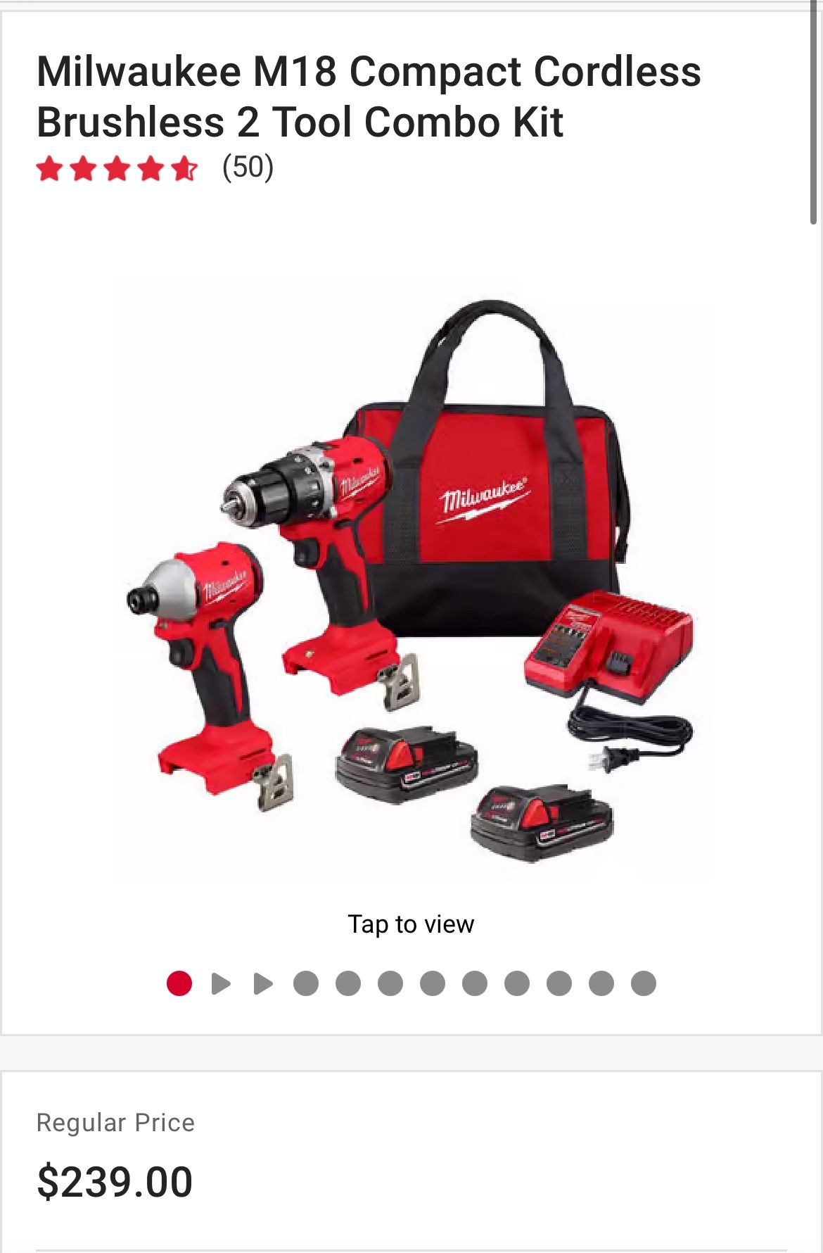 Milwaukee Drills