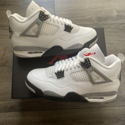 AIR JORDAN 4 RETRO “WHITE CEMENT”