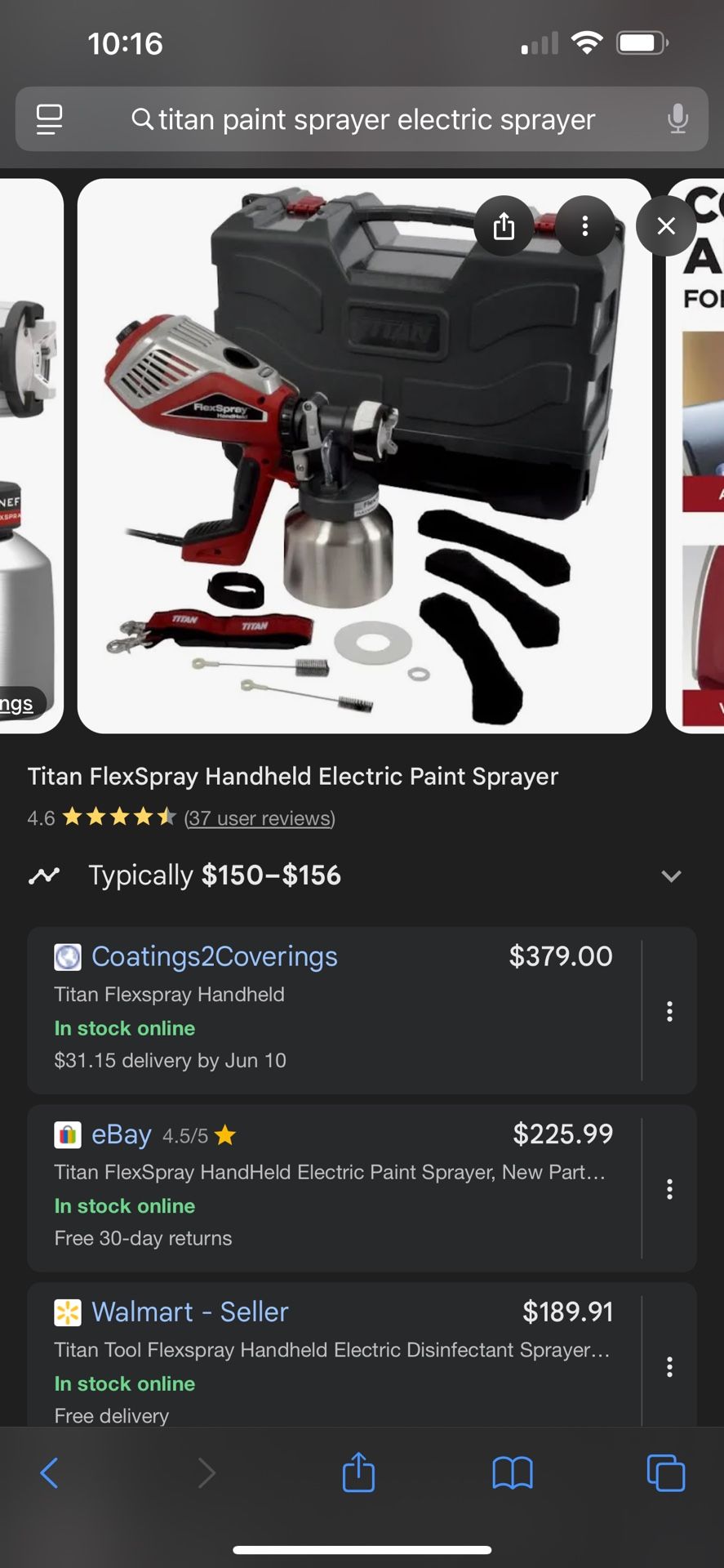 Electric Paint Sprayer Titan