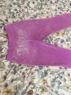Juicy Couture bell bottom sweatpants - light purple/almost pink