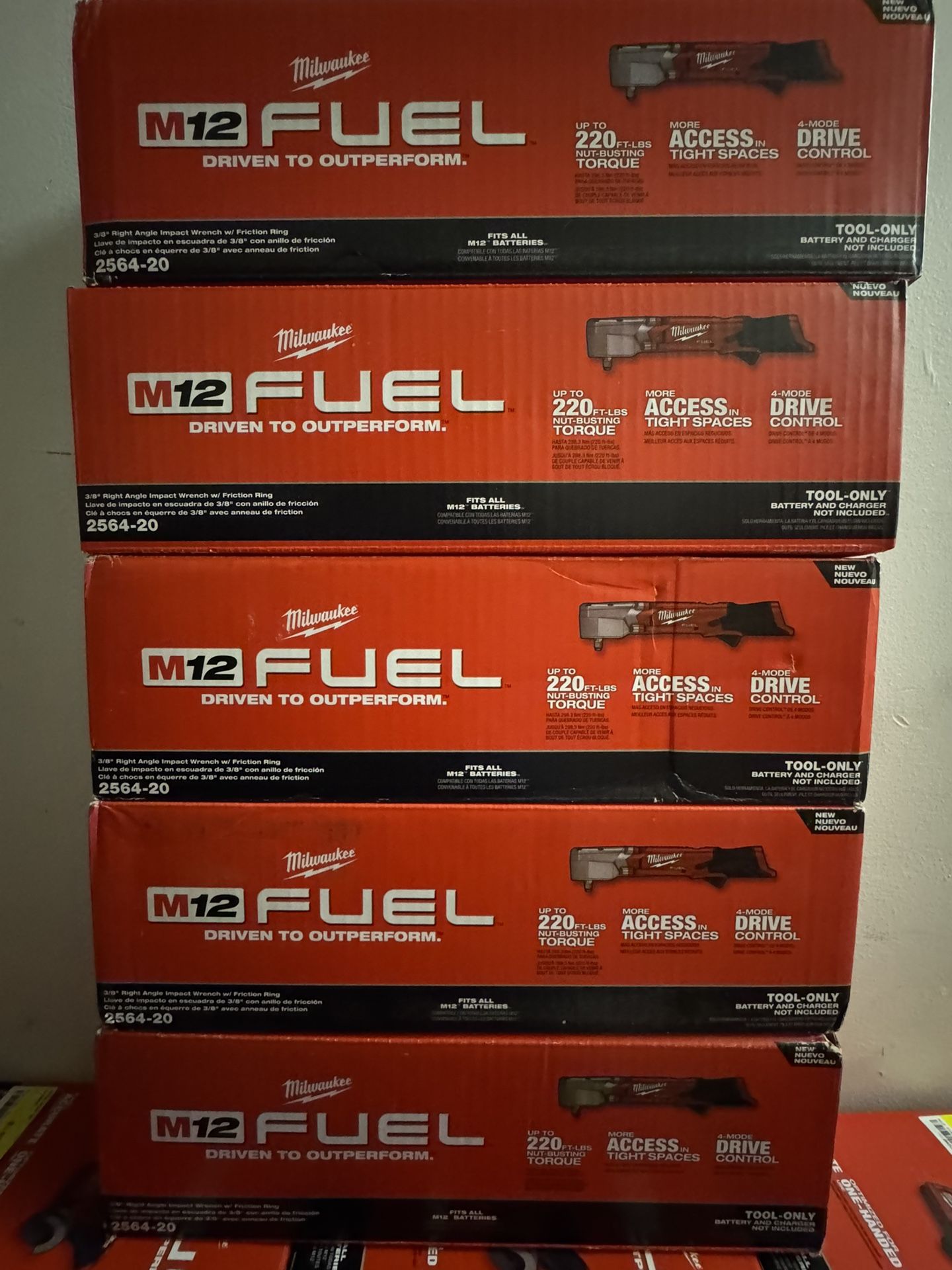 Milwaukee M12 3/8 Right Angle Impact Wrench