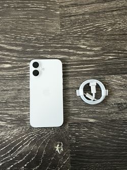 iPhone 16 White UNLOCKED FOR ANY CARRIER!