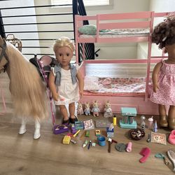 Dolls/stroller/ Bed/accessories SET 