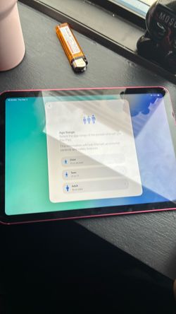 iPad newest model pink brand new