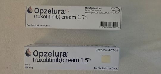Opzelura cream for vitiligo