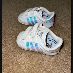Adidas Baby Girl Crib Shoes